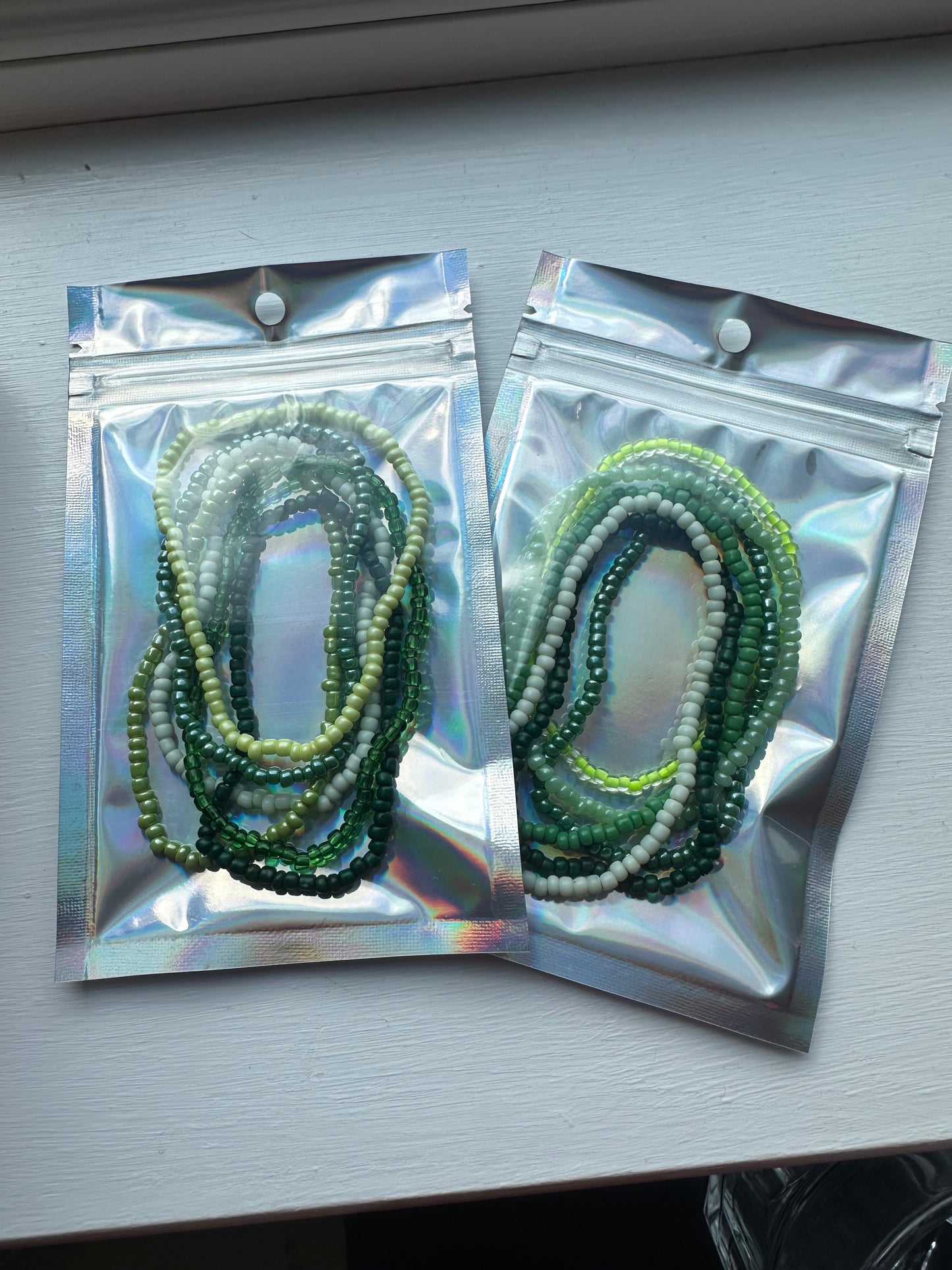 6 Dünne Irland Armbänder
